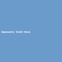 Imposante Stahl-Hose