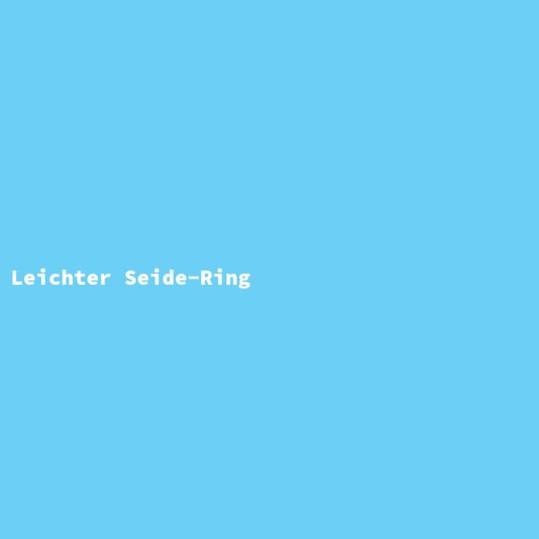 Leichter Seide-Ring