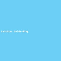 Leichter Seide-Ring