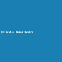 Beliebter Gummi-Schirm