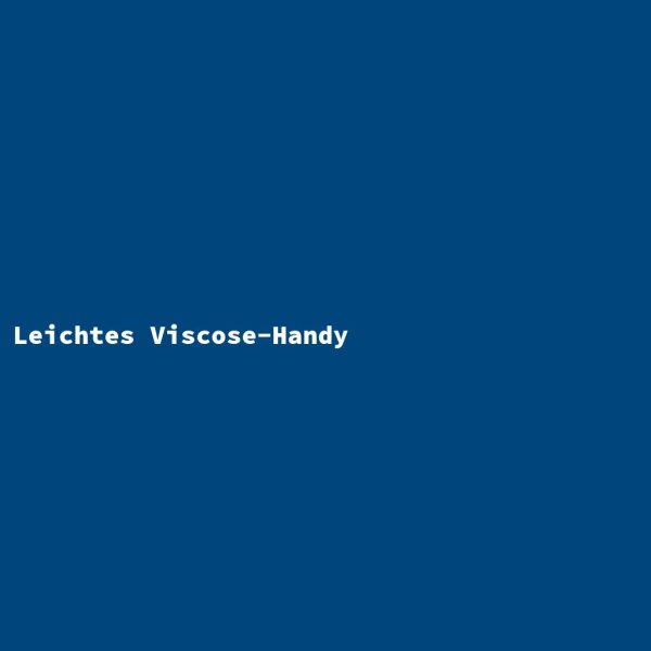 Leichtes Viscose-Handy
